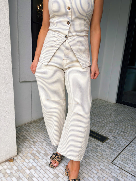 Sailor Pinstripe Pants