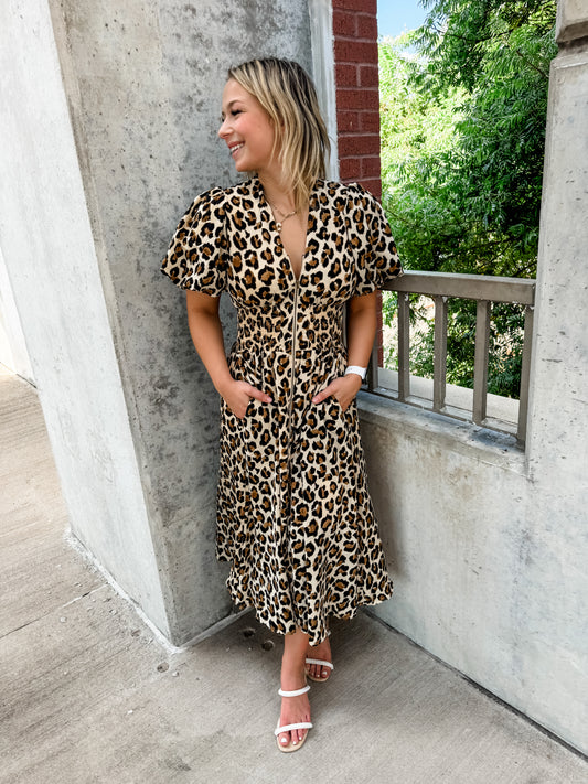 Embrace the Cheetah Dress