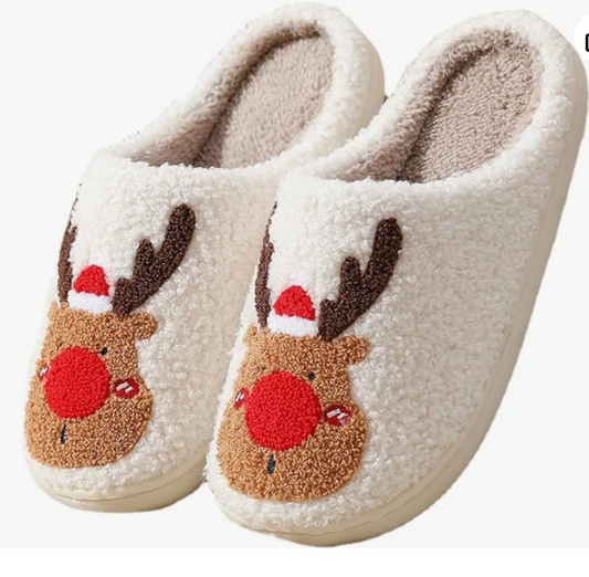 Reindeer Slippers