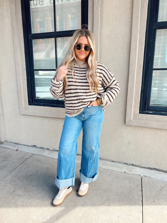 Mountainside Stripe Sweater